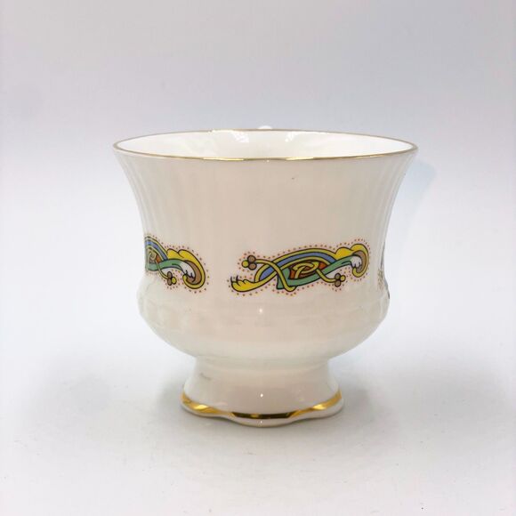 Royal Tara Book of Kells Letter D Teacup Celtic Knot Fine Bone China Ireland - Picture 2 of 10